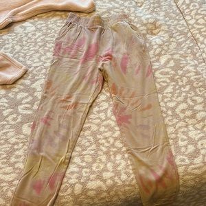 Target pink Tye dye sweatpants